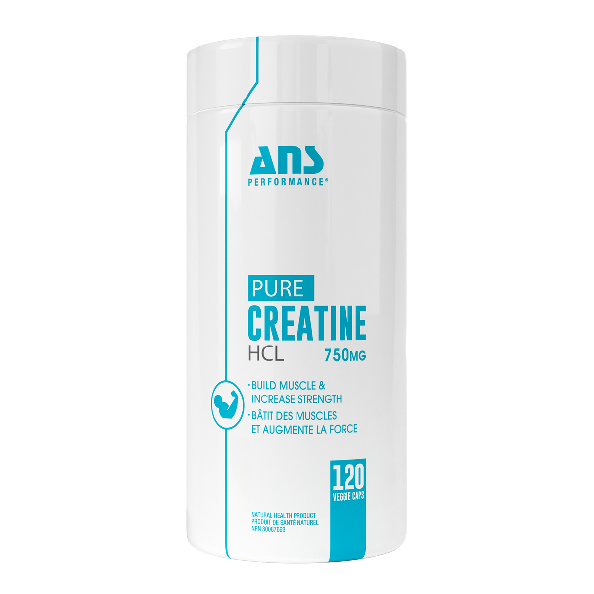 Creatine HCl 120 Capsules - ANSPerformance