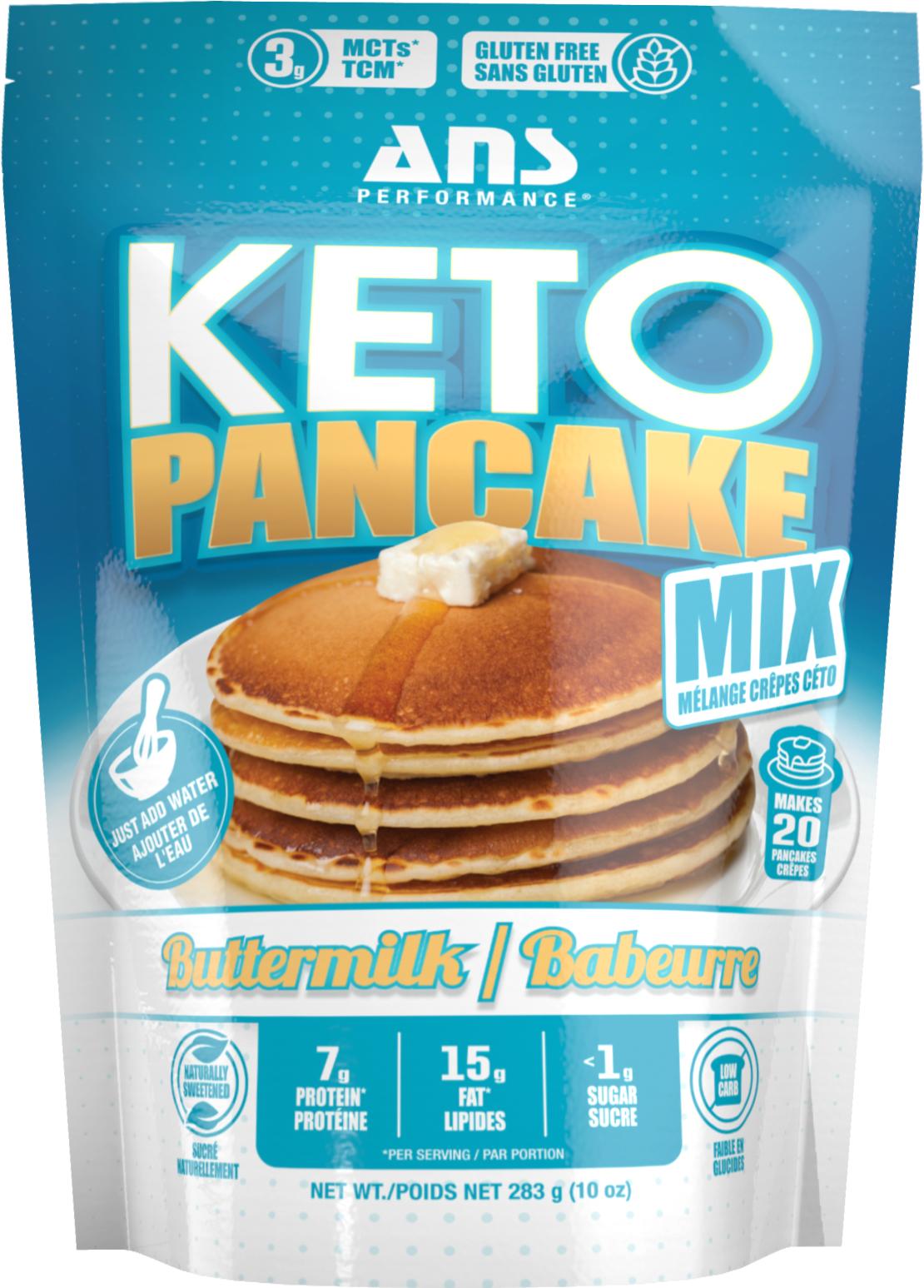 KETO PANCAKE MIX 283g