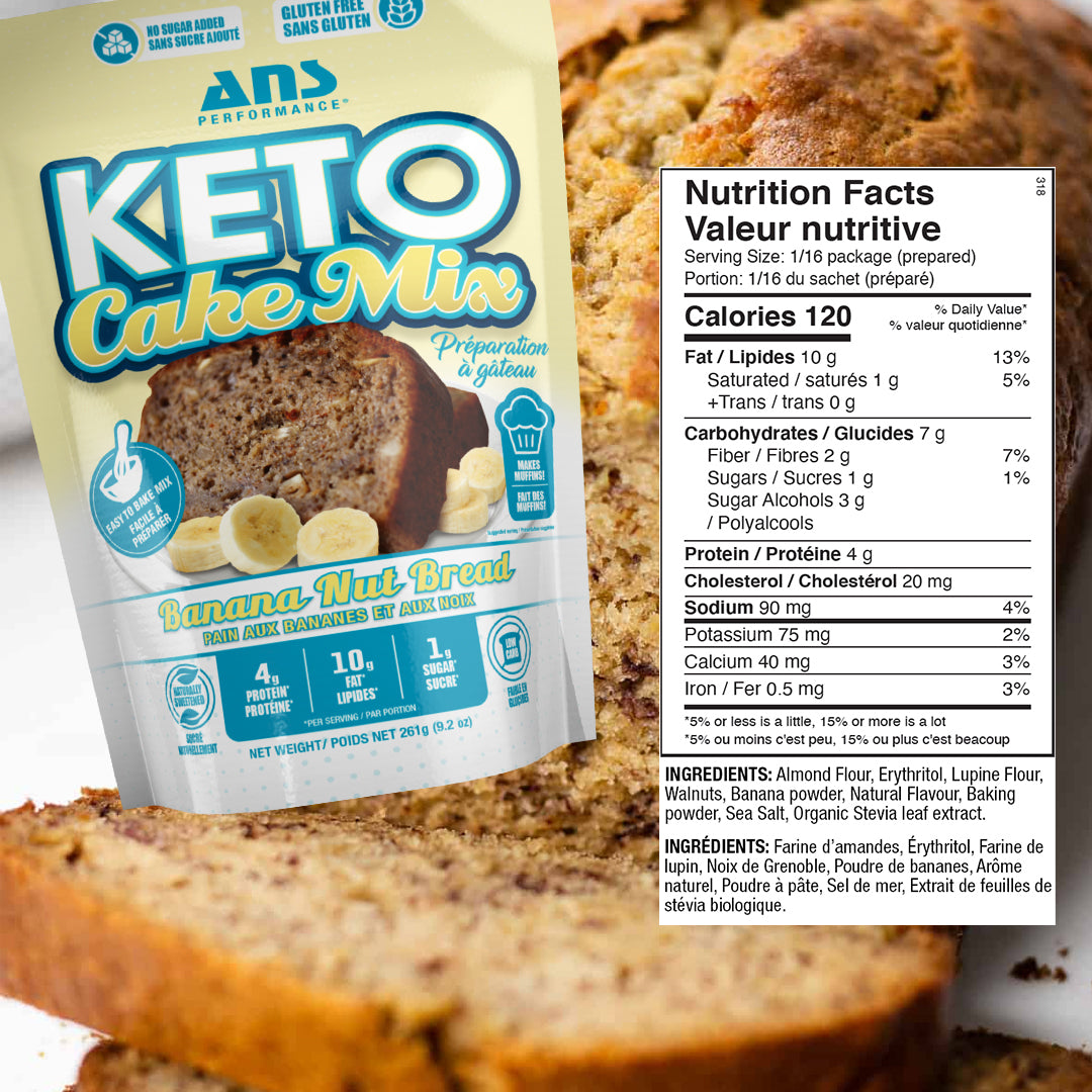KETO BANANA NUT BREAD